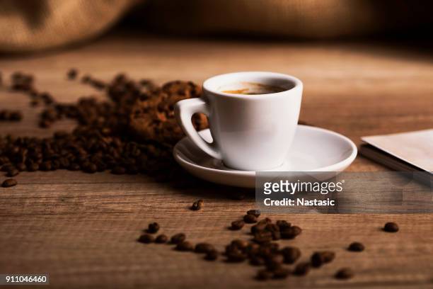 tasty cup of coffee - espresso stock pictures, royalty-free photos & images