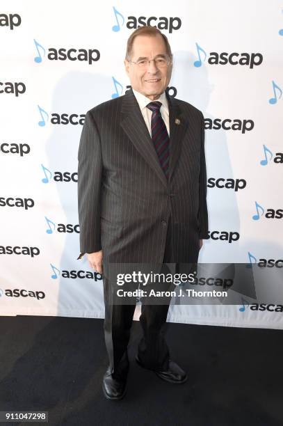 Rep. Jerrold Nadler attends the 2018 ASCAP Grammy Nominees Reception at Top of The Standard Hotel on January 27, 2018 in New York City.