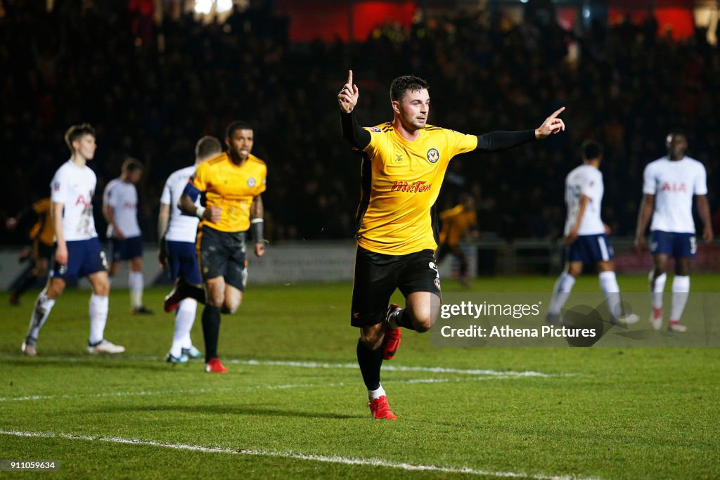 Newport County v Tottenham Hotspur - Fly Emirates FA Cup Fourth Round