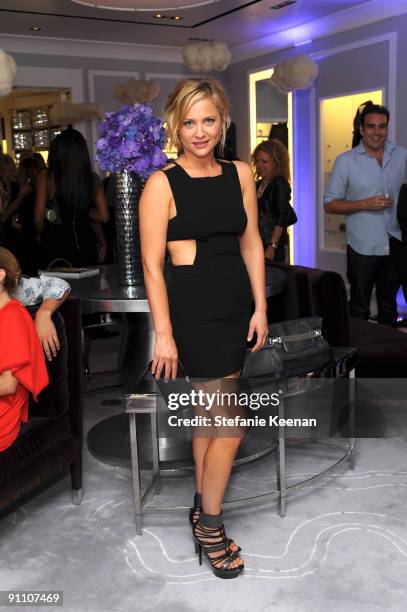 Jessica Capshaw attends the Judith Leiber Rodeo Drive store opening on September 23, 2009 in Beverly Hills, California.