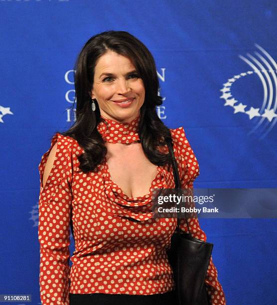 Julia Ormond attends the 2009 Clinton Global Initiative opening reception at The Museum of Modern Art on September 23, 2009 in New York City.