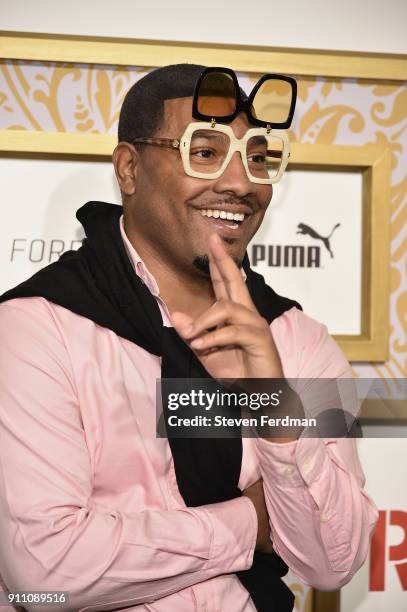 Gatsby Randolph attends the 2018 Roc Nation Pre-Grammy Brunch at One World Trade Center on January 27, 2018 in New York City.