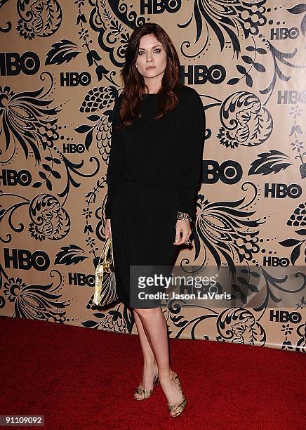 Actress Jodi Lyn O'Keefe attends HBO's post Emmy Awards reception at Pacific Design Center on September 20, 2009 in West Hollywood, California.
