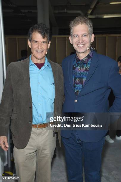 Eben Alexander M.D. And Jay Lombard D.O. Attend the in goop Health Summit on January 27, 2018 in New York City.