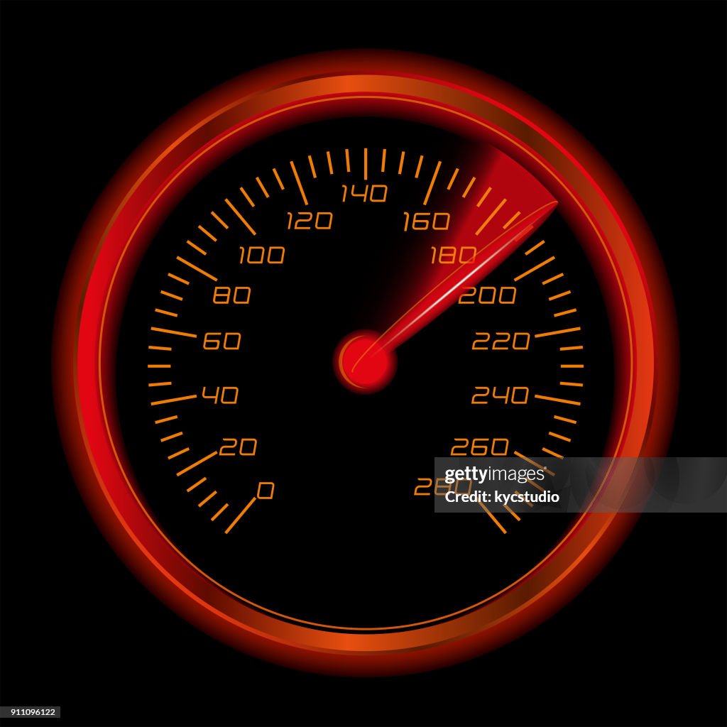 Glowing Speedomenter