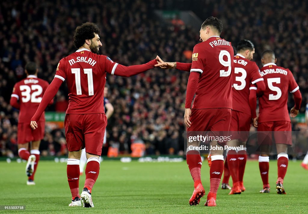 Liverpool v West Bromwich Albion - The Emirates FA Cup Fourth Round