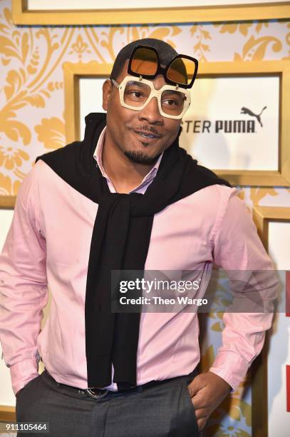 Gatsby Randolph attends Roc Nation THE BRUNCH at One World Observatory on January 27, 2018 in New York City.