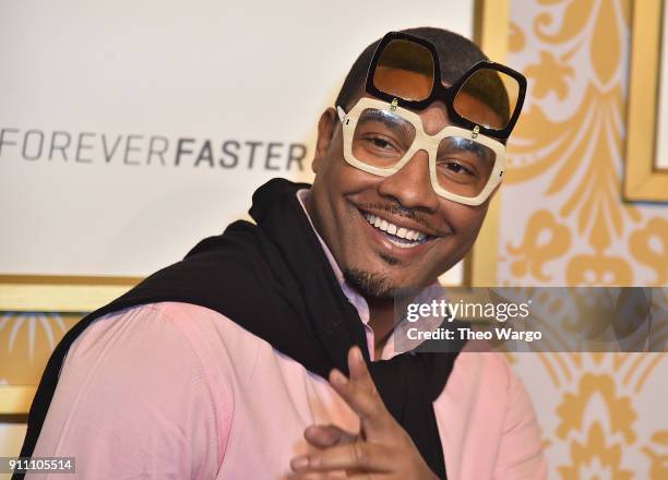 Gatsby Randolph attends Roc Nation THE BRUNCH at One World Observatory on January 27, 2018 in New York City.