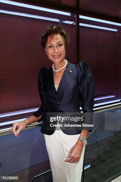 New ambassador for the Jose Carreras Leukaemia foundation Antje Kuehnemann attends the announcement ceremony on September 24, 2009 in Munich, Germany.