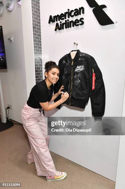 Musician Alessia Cara attends Sir Lucian Grainges 2018 Artist Showcase presented by Citi with support from Remy Martin on January 27, 2018 in New...