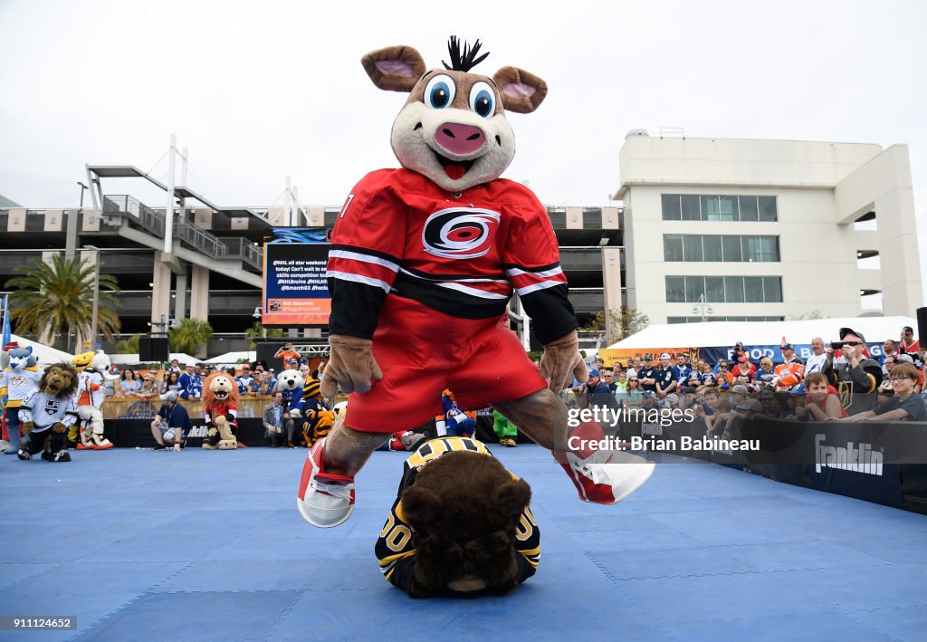 2018 NHL All-Star - PreGame & Mascot Showdown