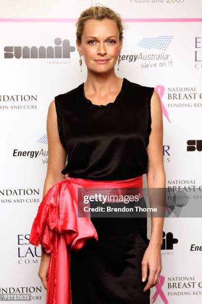 Sarah Murdoch arrives for the 10th Anniversary Global Illumination Cocktail Party at The Toaster on September 24, 2009 in Sydney, Australia.