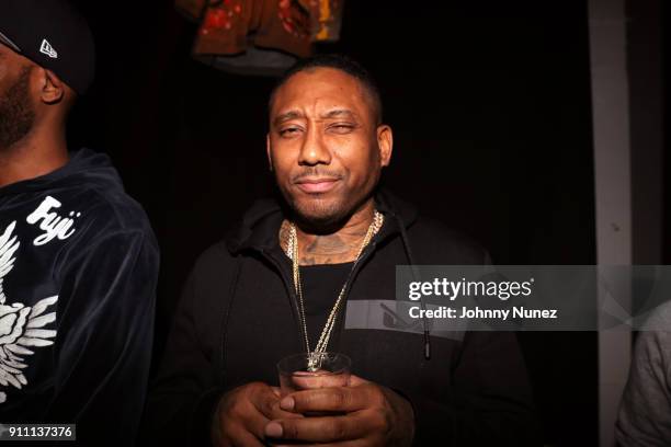 Maino attends the Def Jam Pre-Grammy Celebration at the Garage on January 26, 2018 in New York City.