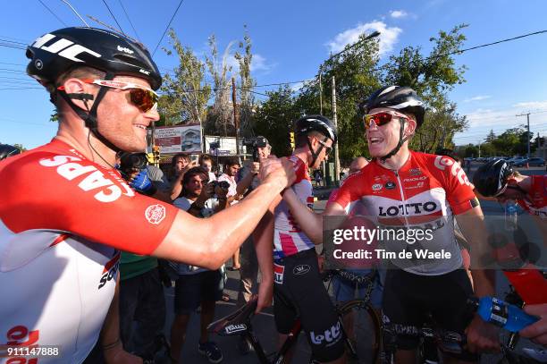 36th Tour of San Juan 2018 / Stage 6 Arrival / Nicolas MAES / Jelle WALLAYS / Celebration / San Juan-Cantoni-Difunta Correa - San Juan-Cantoni /...