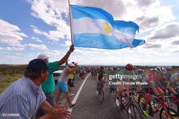 36th Tour of San Juan 2018 / Stage 6 Filippo GANNA Green Best U23 Rider / Peloton / Argentina Fans / Public / San Juan-Cantoni-Difunta Correa - San...