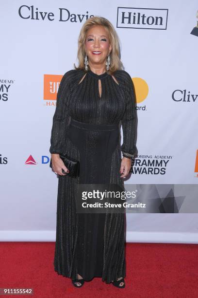 Philanthropist Denise Eisenberg Rich attends the Clive Davis and Recording Academy Pre-GRAMMY Gala and GRAMMY Salute to Industry Icons Honoring Jay-Z...