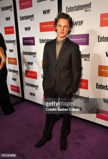 Actor Zachary Abel arrives to the Entertainment Weekly and Women in Film pre-Emmy Party presented by Maybelline Colorsensational held at Restaurant...