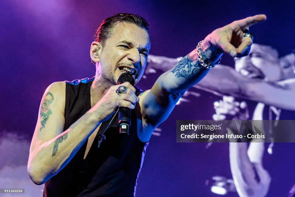 Depeche Mode Perform In Milan