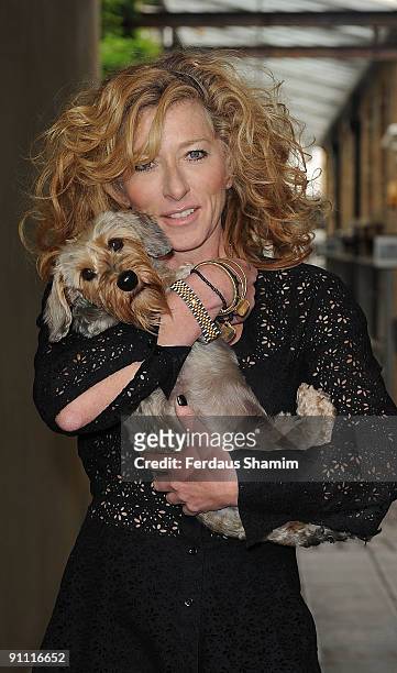Kelly Hoppen attends the launch of WOWBOW at The Yard on September 24, 2009 in London, England.