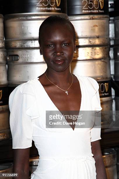 Alek Wek Photos and Premium High Res Pictures - Getty Images