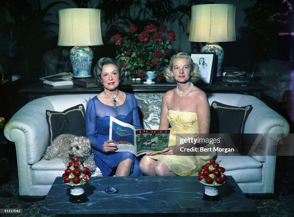 Mrs. Stephen Sanford And Mrs. Winston Guest