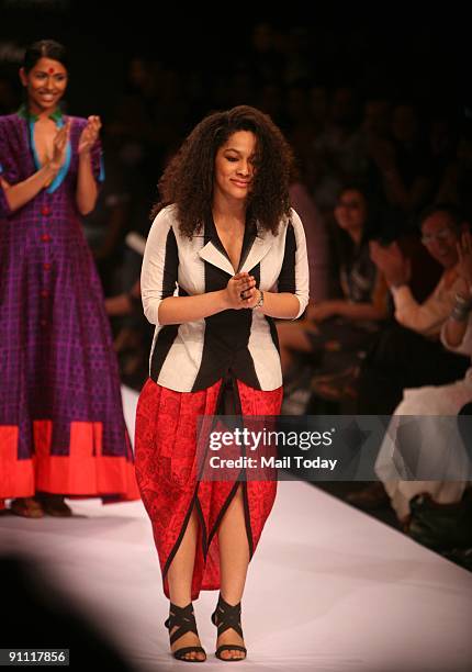 Masaba Spring Debutante designer Masaba Gupta presented her collection titled... News ...