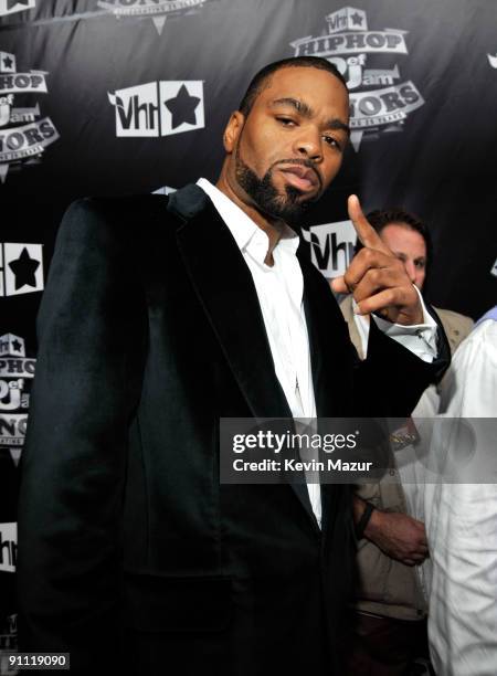 Method Man attends the 2009 VH1 Hip Hop Honors at the Brooklyn Academy of Music on September 23, 2009 in New York City.