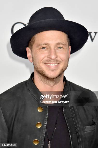 Recording artist Ryan Tedder of OneRepublic attend the Clive Davis and Recording Academy Pre-GRAMMY Gala and GRAMMY Salute to Industry Icons Honoring...