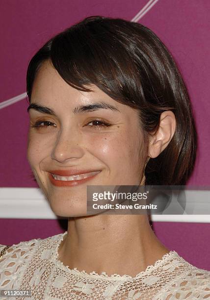Acytress Shannyn Sossamon arrives at Variety's 1st Annual Power of Women Luncheon at the Beverly Wilshire Hotel on September 24, 2009 in Beverly...
