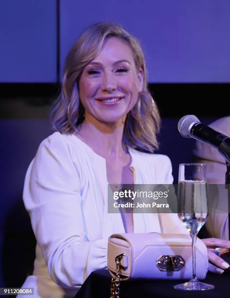 Belinda Stronach attends The $16 Million Pegasus World Cup Invitational, The World's Richest Thoroughbred Horse Race at Gulfstream Park on January...