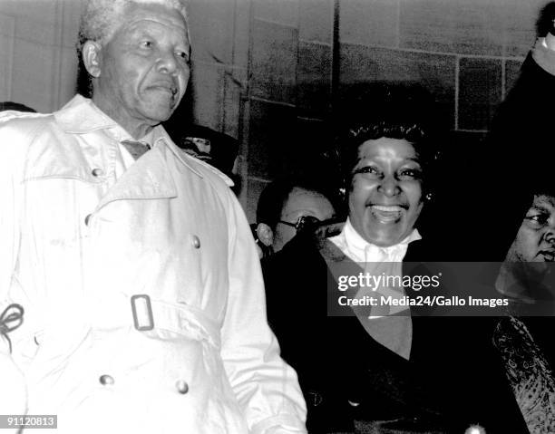 Former President Nelson Mandela.