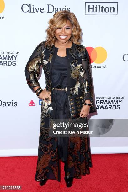 Mona Scott-Young attends the Clive Davis and Recording Academy Pre-GRAMMY Gala and GRAMMY Salute to Industry Icons Honoring Jay-Z on January 27, 2018...