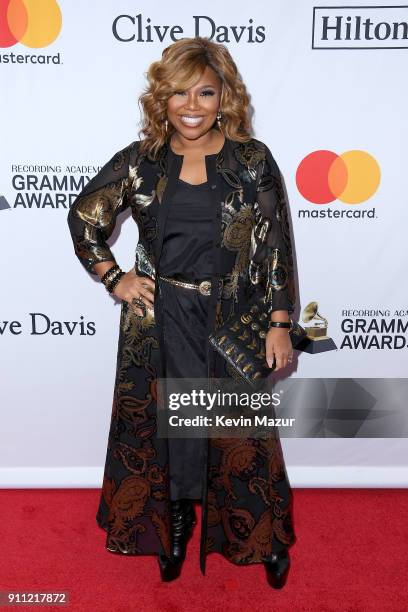 Mona Scott-Young attends the Clive Davis and Recording Academy Pre-GRAMMY Gala and GRAMMY Salute to Industry Icons Honoring Jay-Z on January 27, 2018...