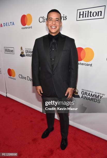 Recording artist Daddy Yankee attends the Clive Davis and Recording Academy Pre-GRAMMY Gala and GRAMMY Salute to Industry Icons Honoring Jay-Z on...