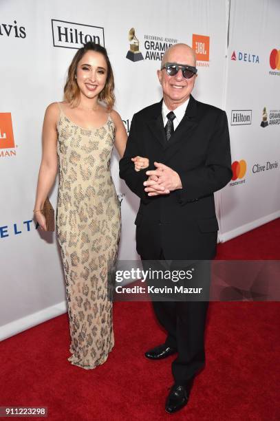 Victoria Lily Shaffer and recording artist Paul Shaffer attend the Clive Davis and Recording Academy Pre-GRAMMY Gala and GRAMMY Salute to Industry...