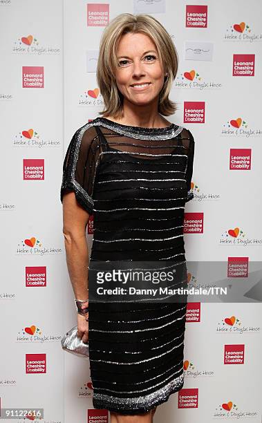Mary Nightingale attends the "Newsroom�s Got Talent" event held in aid of Leonard Cheshire Disability and Helen & Douglas House at Vinopolis on...