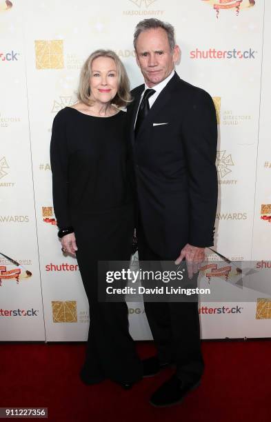 Actress Catherine O'Hara and husband production designer Bo Welch attend the 22nd Annual Art Directors Guild's Excellence In Production Design Awards...