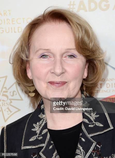 Actress Kate Burton attends the 22nd Annual Art Directors Guild's Excellence In Production Design Awards at The Ray Dolby Ballroom at Hollywood &...