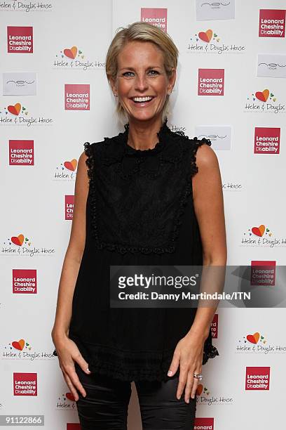 Ulrika Jonsson attends the "Newsroom�s Got Talent" event held in aid of Leonard Cheshire Disability and Helen & Douglas House at Vinopolis on...