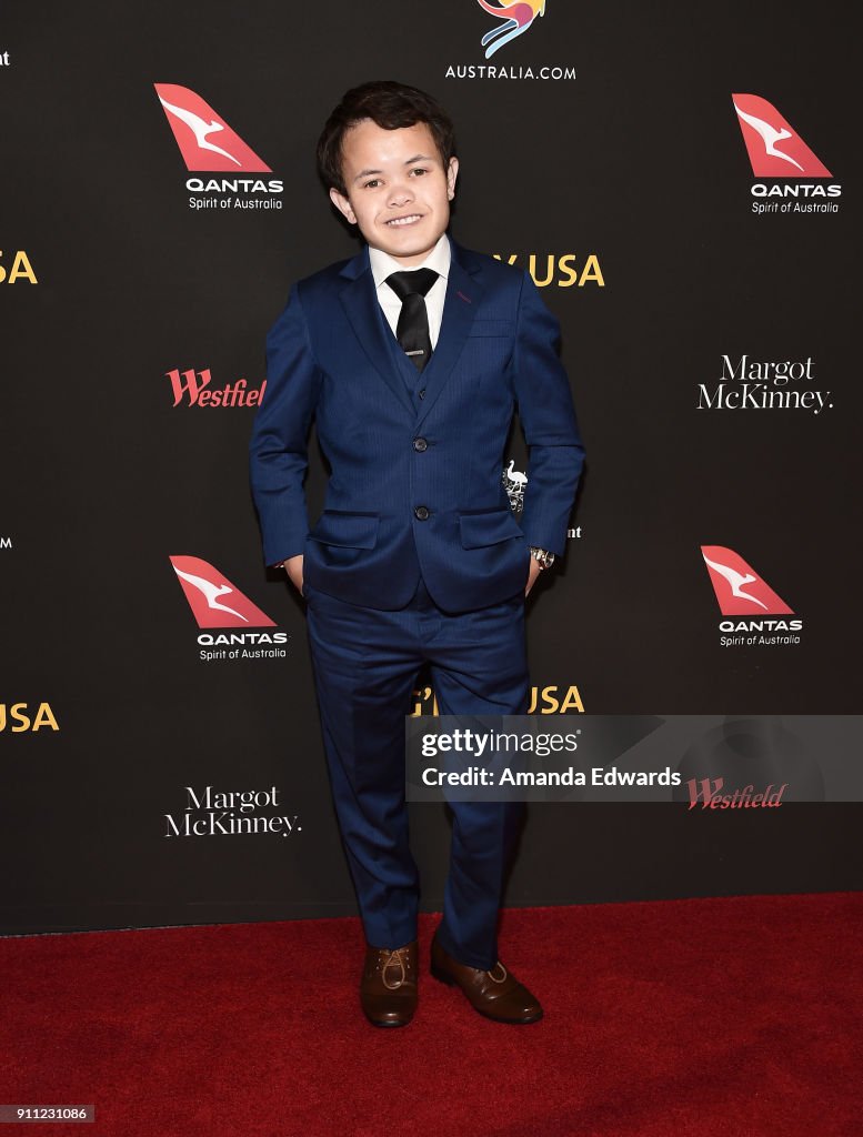 2018 G'Day USA Los Angeles Black Tie Gala - Arrivals