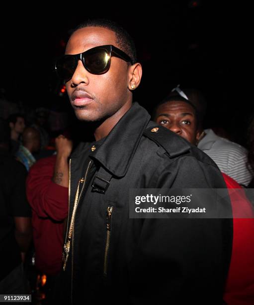 Fabolous seen during Sean Pecas Birthday Celebration at Pink Elephant on September 23, 2009 in New York City.