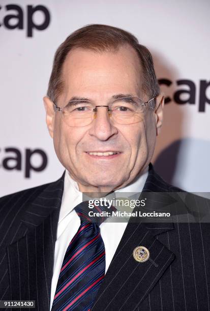 Rep. Jerrold Nadler attends the 2018 ASCAP Grammy Nominees Reception at the The Top of The Standard in The Standard Hotel on January 27, 2018 in New...