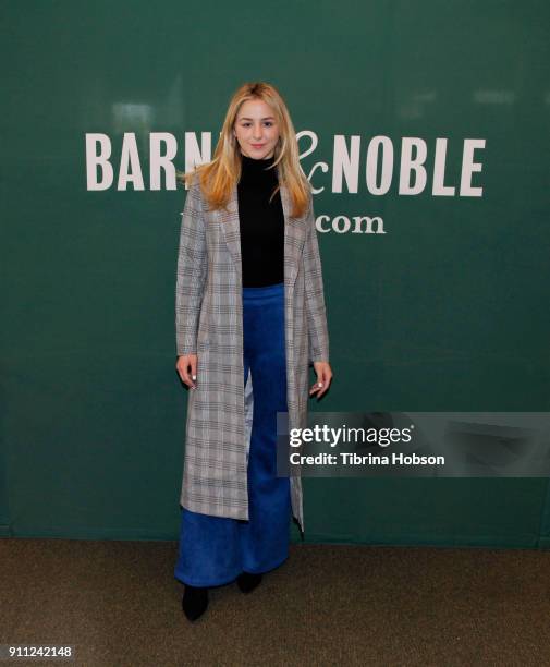 Chloe Lukasiak signs copies of her book 'Girl On Pointe' at Barnes & Noble at The Grove on January 27, 2018 in Los Angeles, California.