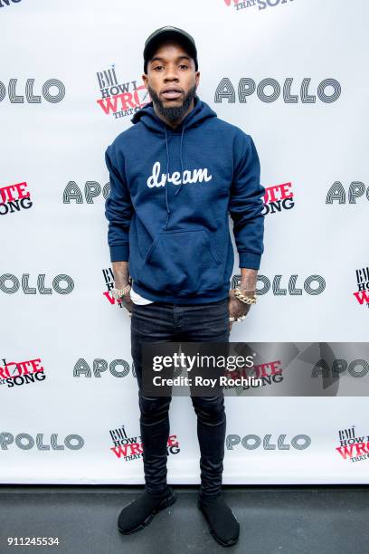 Tory Lanez discusses his creative process during BMI's How I Wrote That Song 2018 on January 27, 2018 in New York City.