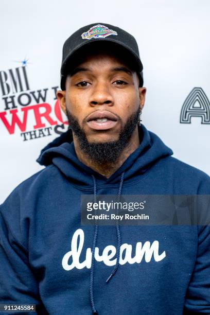 Tory Lanez discusses his creative process during BMI's How I Wrote That Song 2018 on January 27, 2018 in New York City.