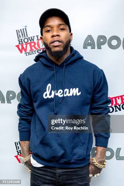 Tory Lanez discusses his creative process during BMI's How I Wrote That Song 2018 on January 27, 2018 in New York City.