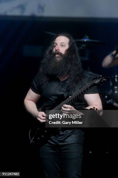 John Petrucci performs in concert with G3 at ACL Live on January 27, 2018 in Austin, Texas.