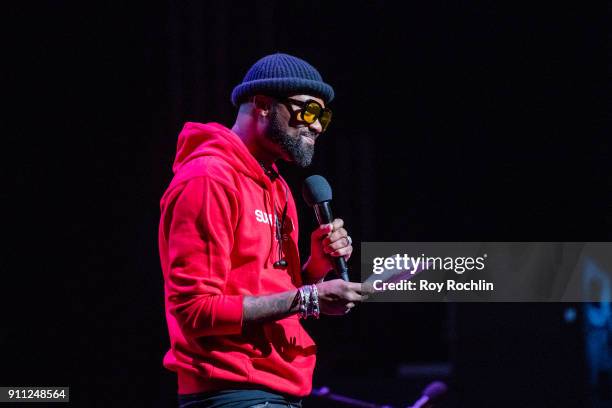 Wardell Malloy from BMI on stage during BMI's How I Wrote That Song 2018 on January 27, 2018 in New York City.