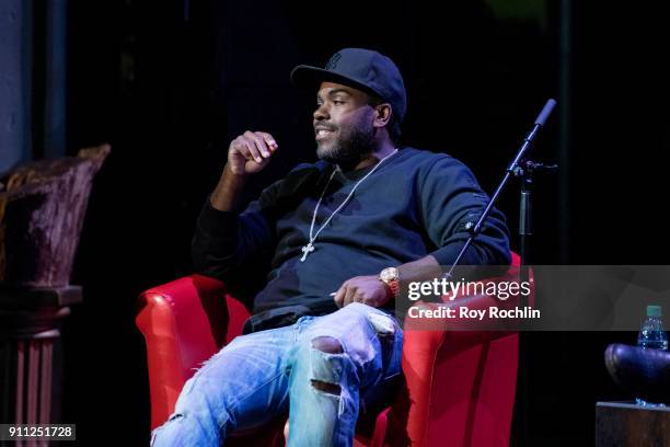 Rodney Jerkins discusses his creative process during BMI's How I Wrote That Song 2018 on January 27, 2018 in New York City.