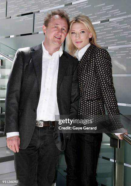 Cate Blanchett and husband Andrew Upton launch the new Sydney Theatre Company season in their roles as Sydney Theatre Company Artistic Directors at...